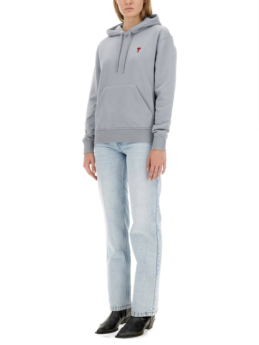 AMI PARIS FELPA CON LOGO