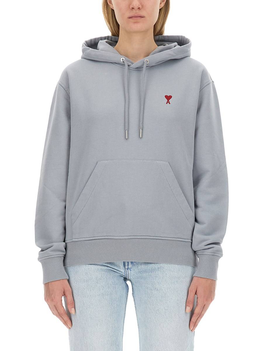 AMI PARIS FELPA CON LOGO