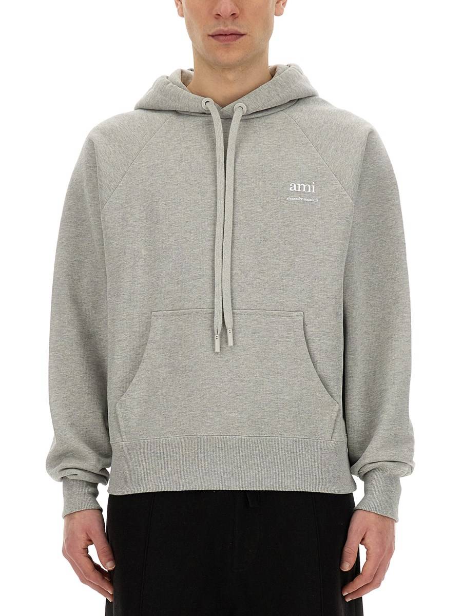 AMI PARIS FELPA CON LOGO