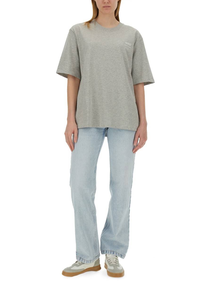 AMI PARIS T-SHIRT CON LOGO