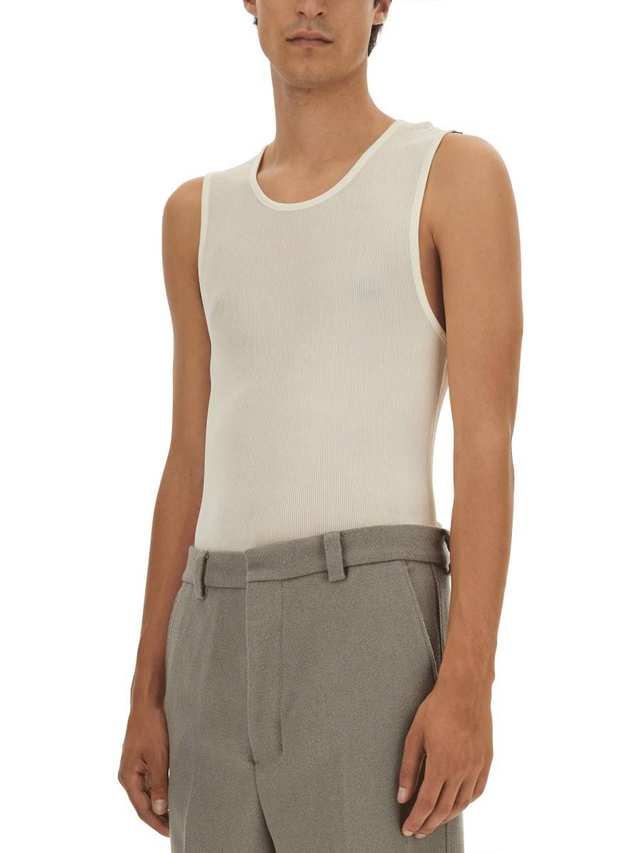 AMI PARIS TANK TOP IN VISCOSA