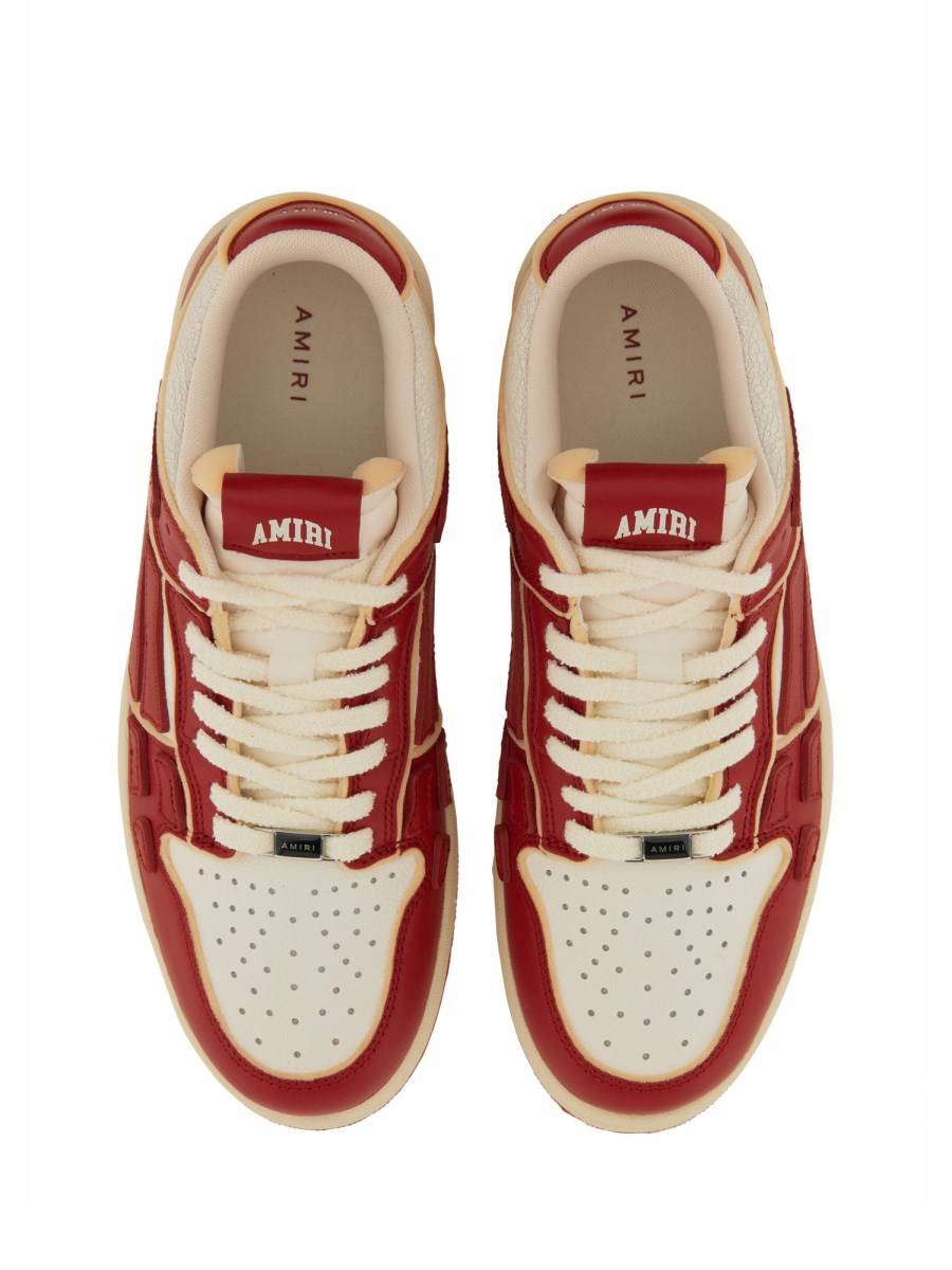 AMIRI SNEAKER COLLEGIATE SKEL IN PELLE