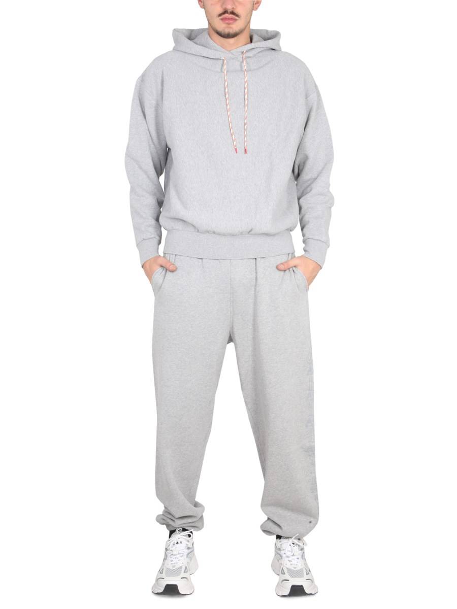 ARIES FELPA IN COTONE CON CAPPUCCIO
