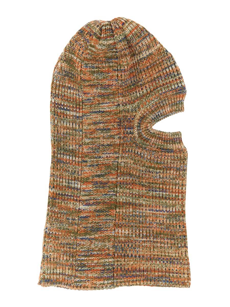 ARIES PASSAMONTAGNA IN COTONE CON LOGO