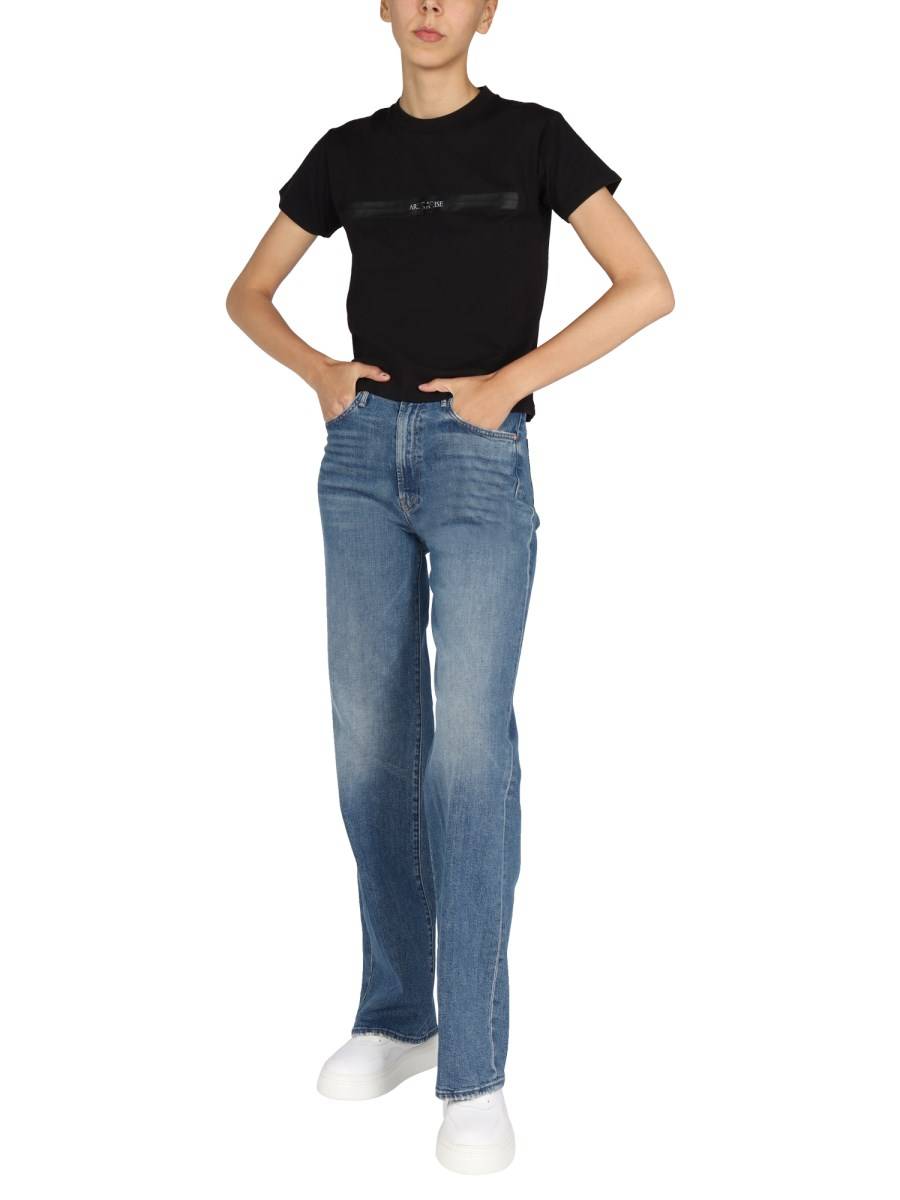 ARIES T-SHIRT "SHRUNKEN" IN COTONE