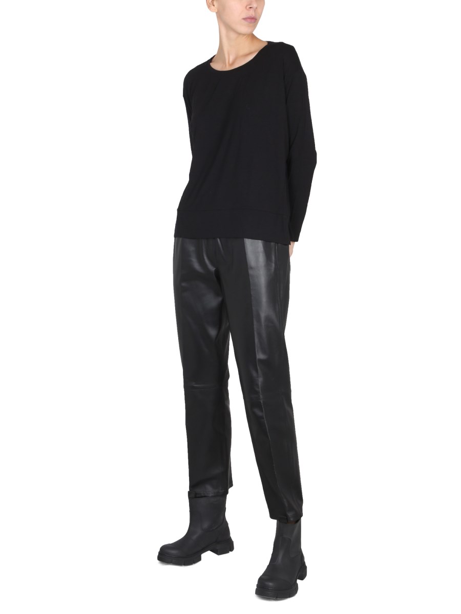 ARMA PANTALONE ABIGAIL IN PELLE
