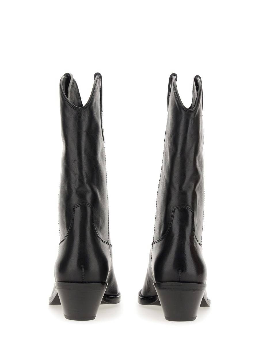 ASH STIVALE TEXANO IN PELLE