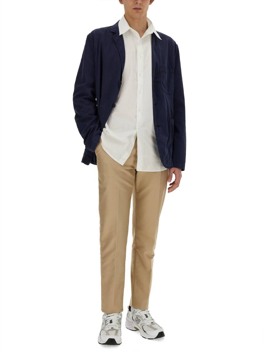 ASPESI CAMICIA REGULAR FIT IN POPELINE DI COTONE