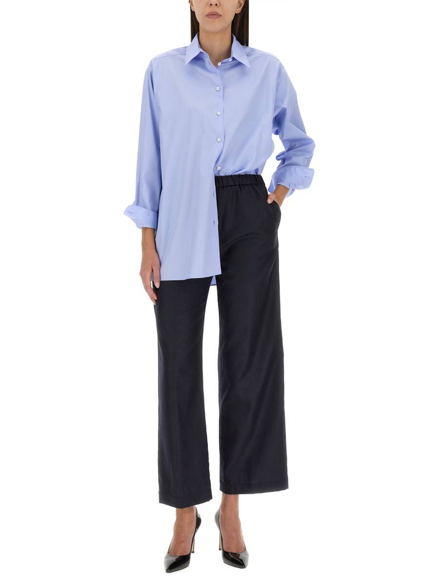 ASPESI CAMICIA REGULAR FIT IN POPELINE DI COTONE
