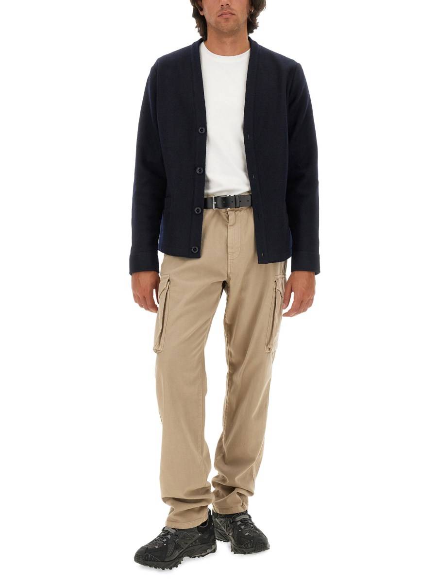 ASPESI CARDIGAN DAVID IN LANA