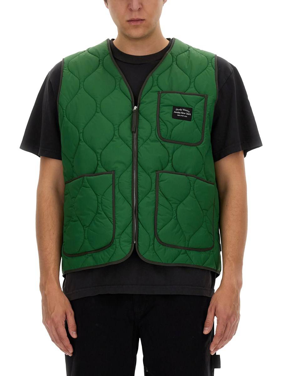 AWAKE NY GILET CON LOGO