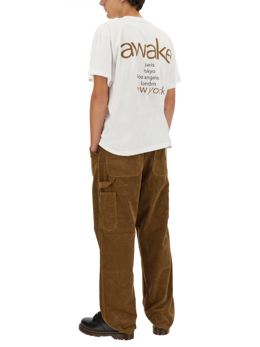 AWAKE NY T-SHIRT CON LOGO