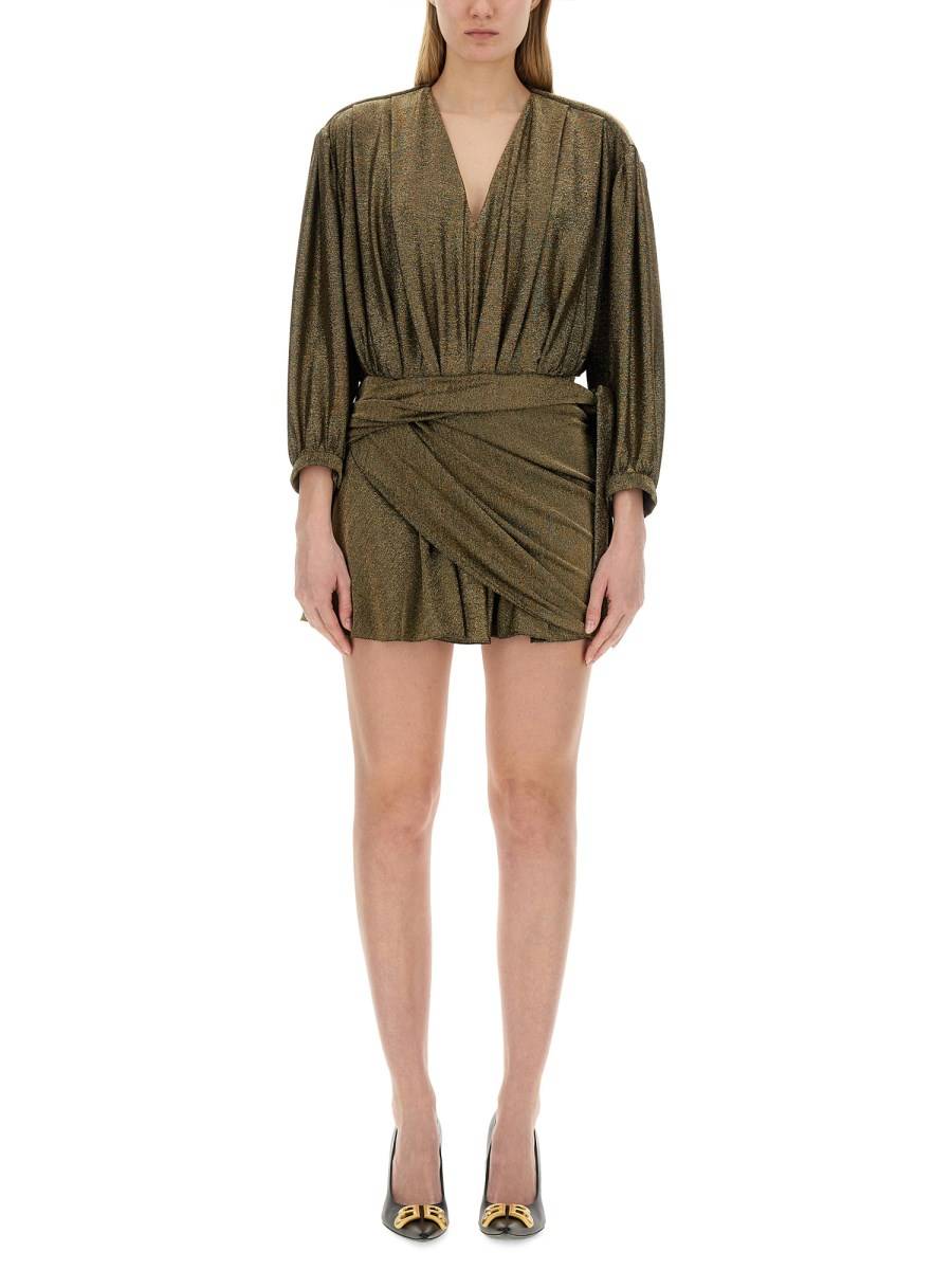 BALENCIAGA ABITO MINI CON SCOLLO A V