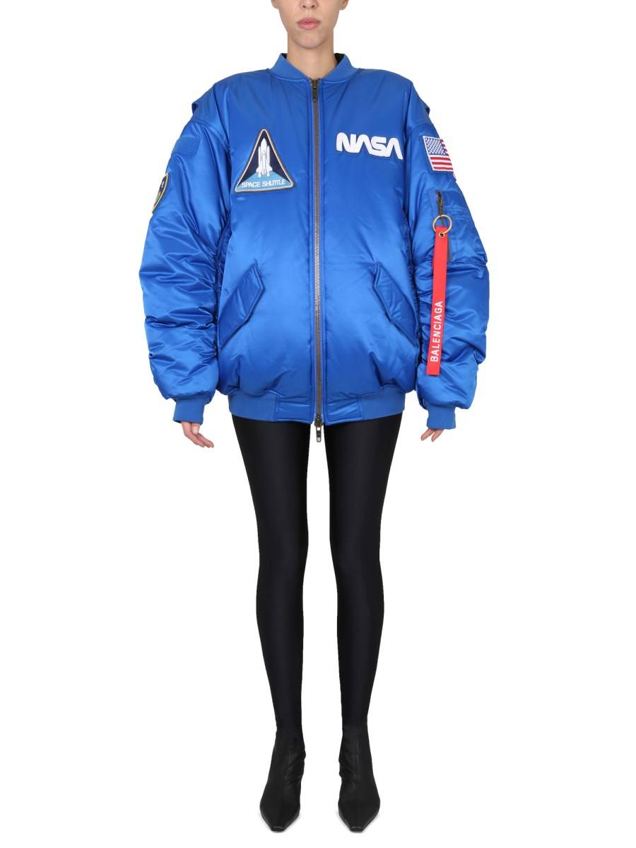 BALENCIAGA BOMBER CON PATCH NASA