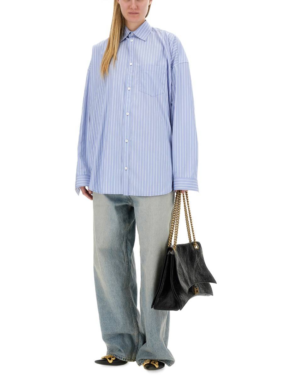 BALENCIAGA CAMICIA CON LOGO