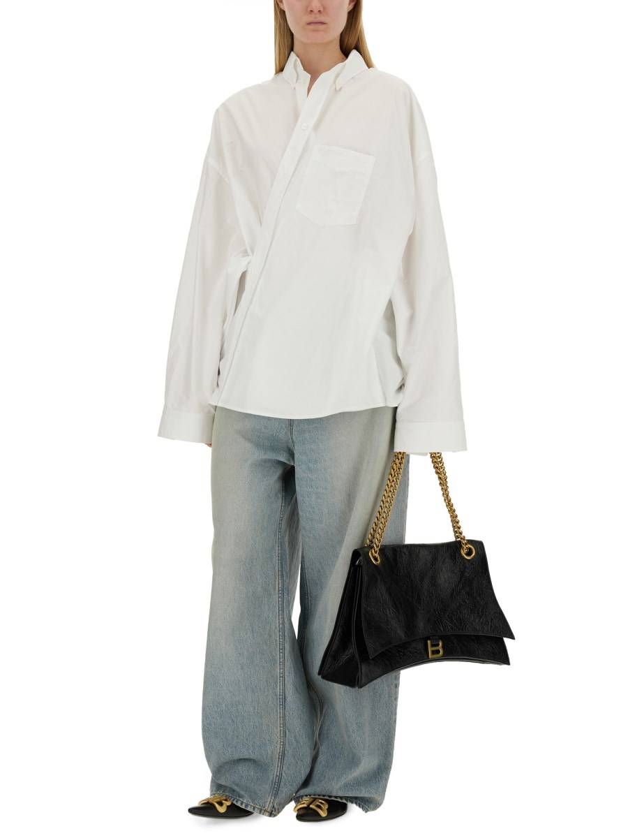 BALENCIAGA CAMICIA WRAP LARGE FIT