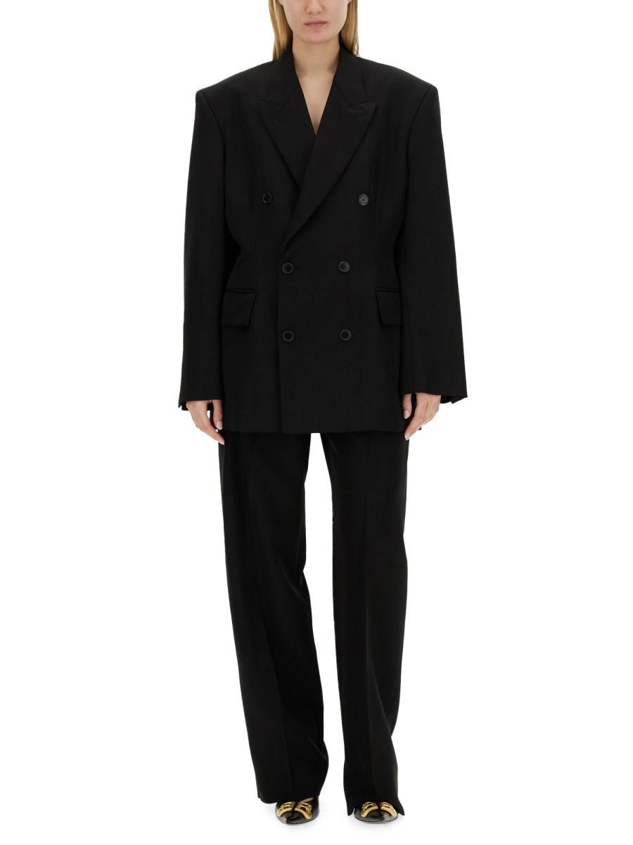BALENCIAGA PANTALONI BAGGY TAILORED IN LANA