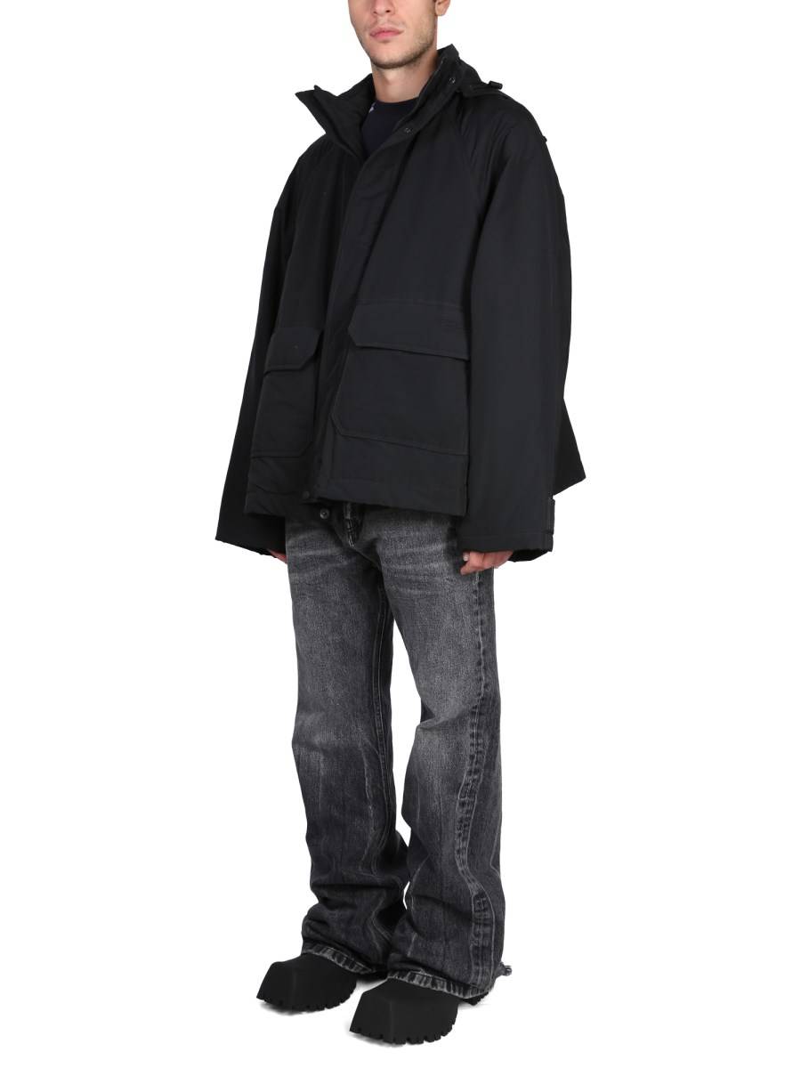 BALENCIAGA PARKA BB ICON KICK