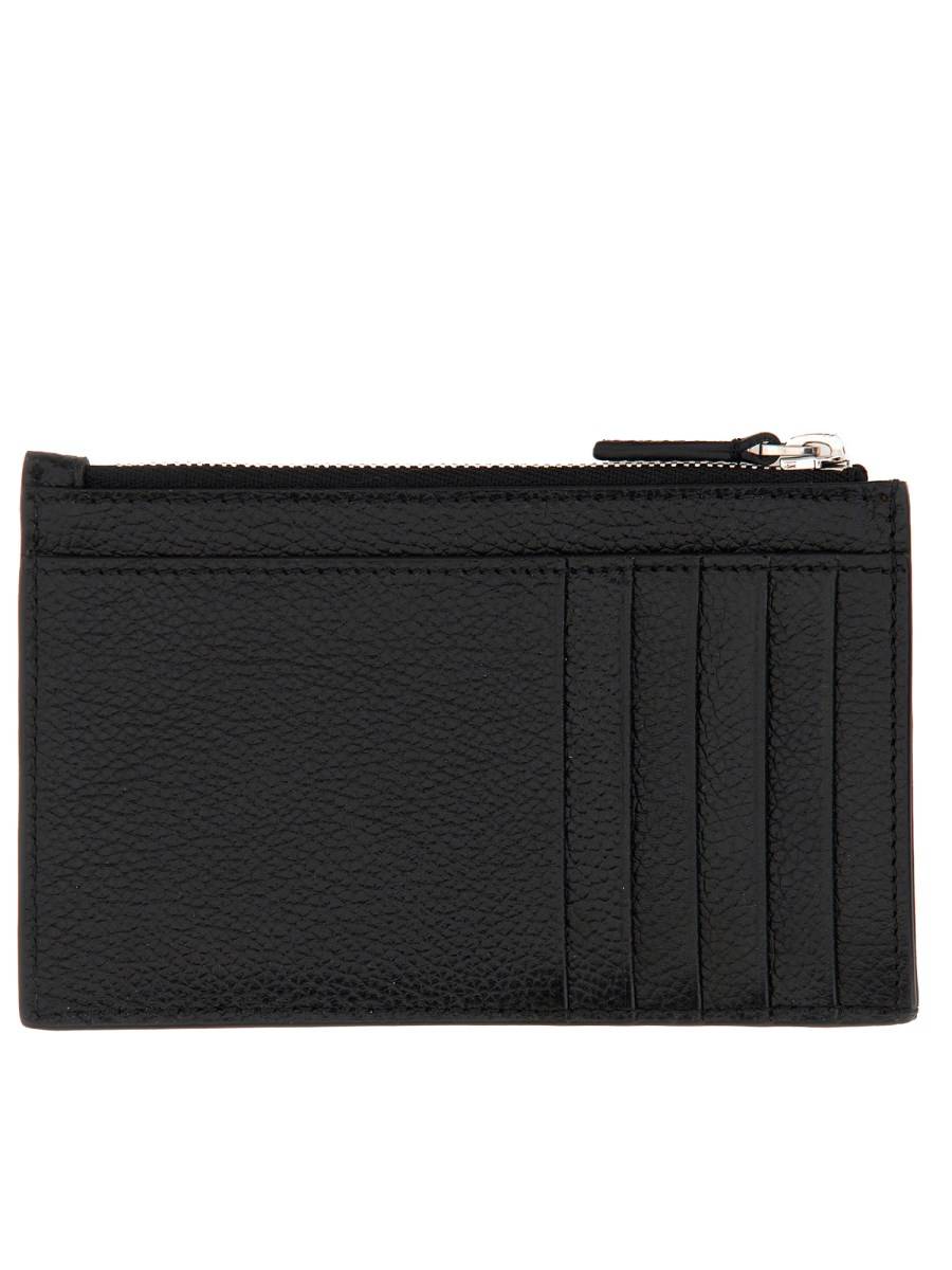 BALENCIAGA PORTAMONETE LUNGO E PORTACARTE IN PELLE