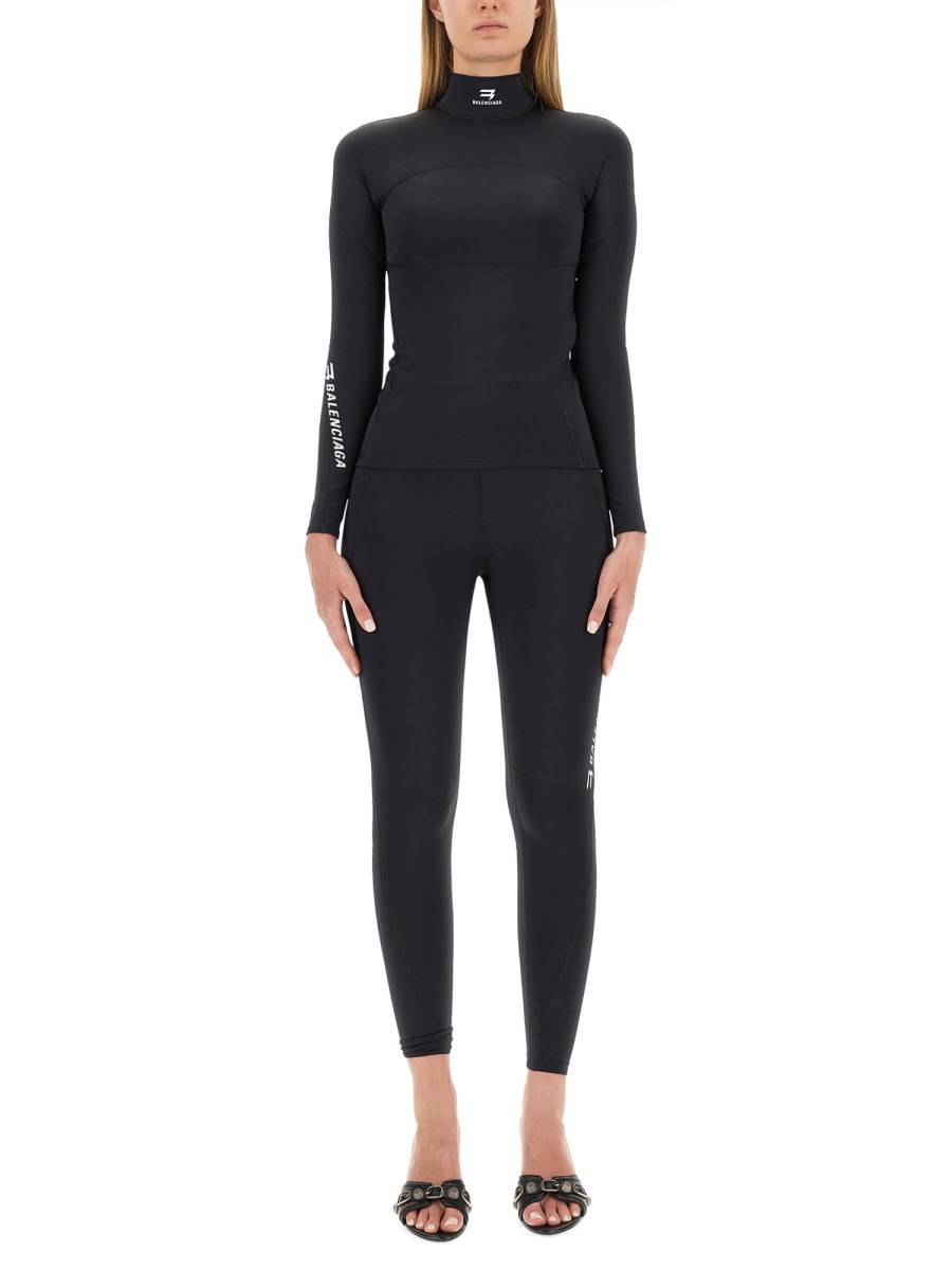 BALENCIAGA TOP ACTIVEWEAR SPORTY B