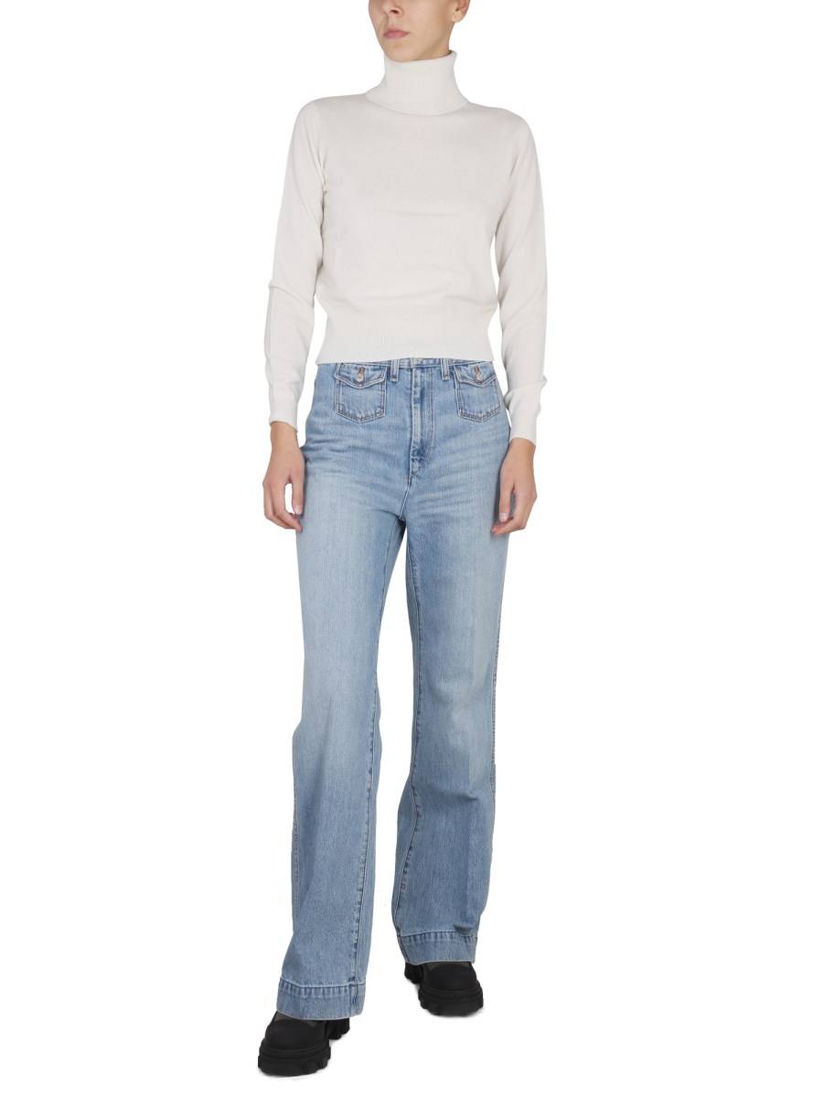 BALLANTYNE MAGLIA DOLCEVITA IN CASHMERE