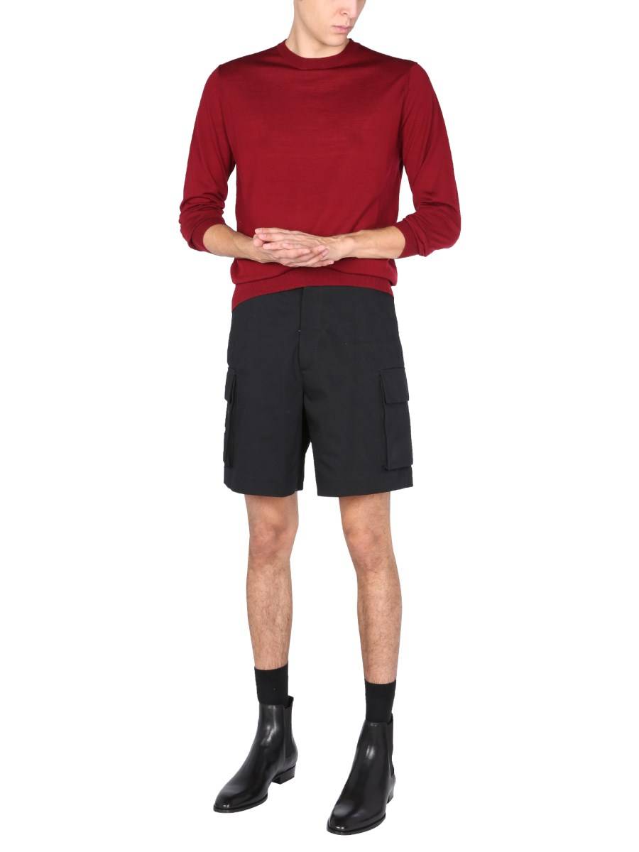 BALLANTYNE MAGLIA IN LANA GIROCOLLO