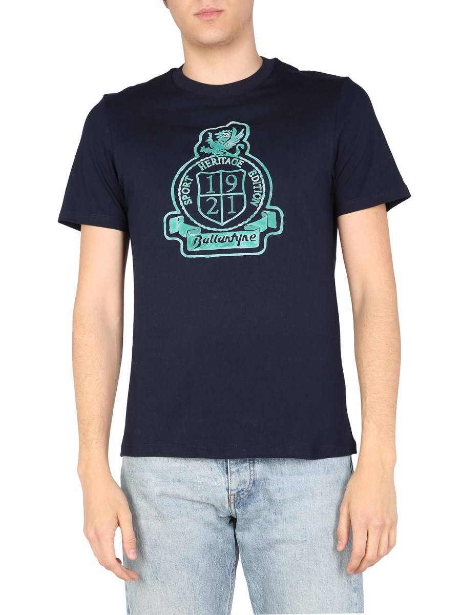 BALLANTYNE T-SHIRT HERITAGE IN JERSEY DI COTONE