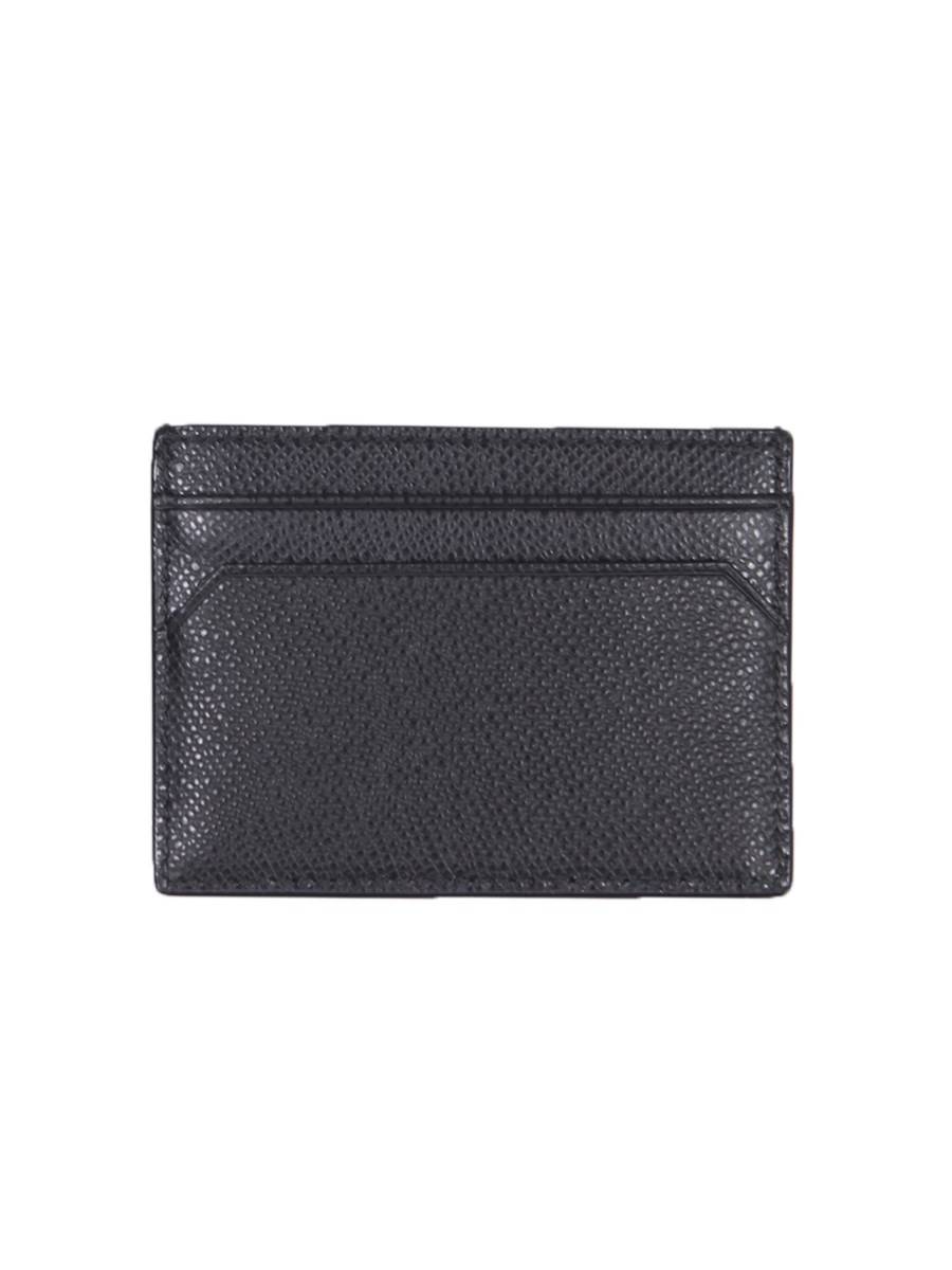 BALLY PORTACARTE "THAR" IN PELLE MARTELLATA