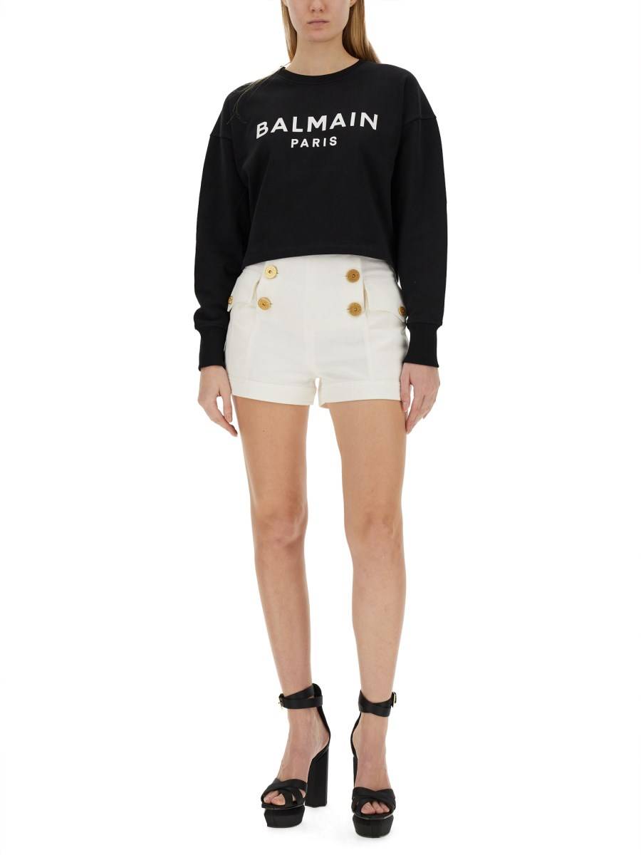 BALMAIN FELPA CON LOGO