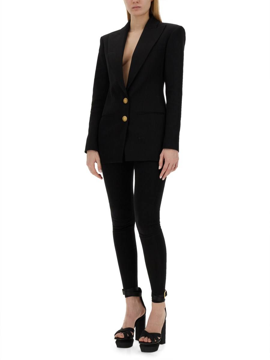 BALMAIN GIACCA MONOPETTO