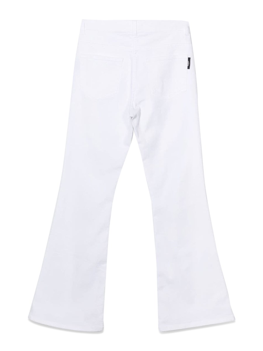 BALMAIN PANTALONE A ZAMPA