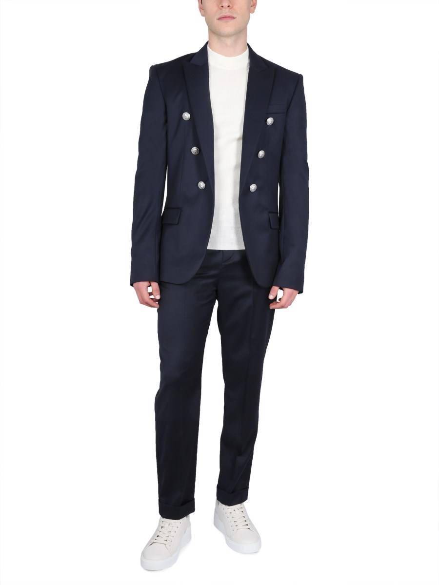 BALMAIN PANTALONE STRAIGHT LEG
