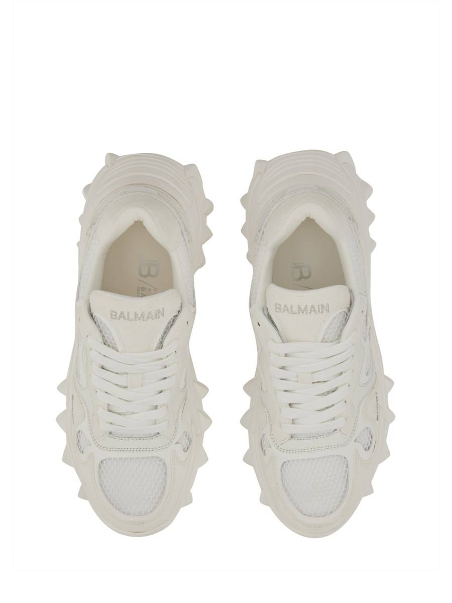 BALMAIN SNEAKER B-EAST IN PELLE E NYLON