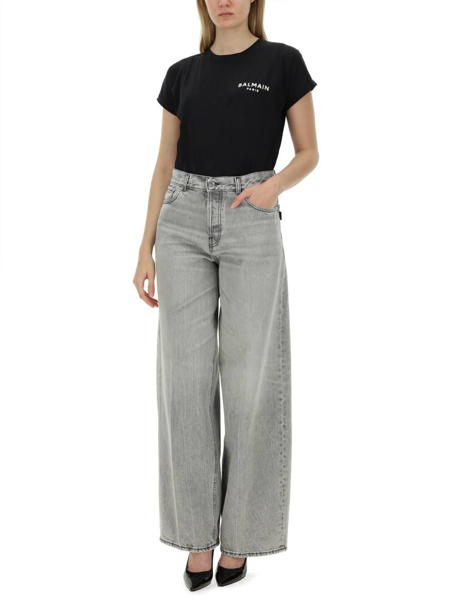 BALMAIN T-SHIRT CON LOGO