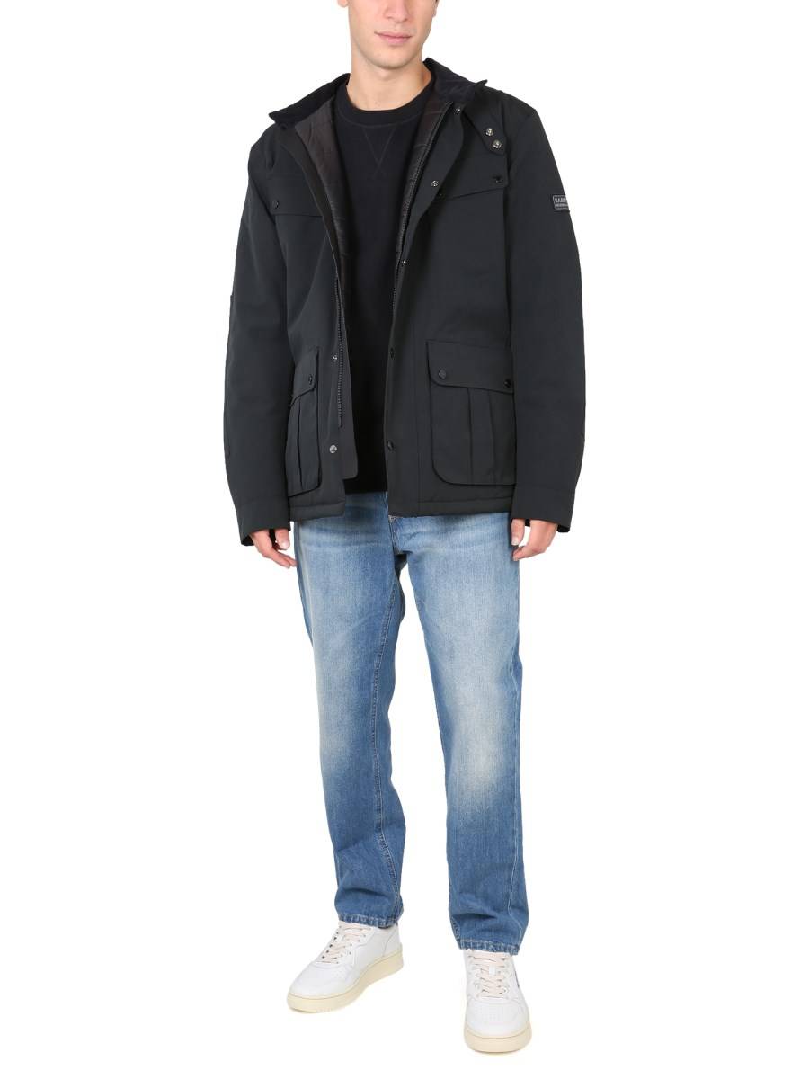 BARBOUR GIACCA DUKE IN TESSUTO TECNICO