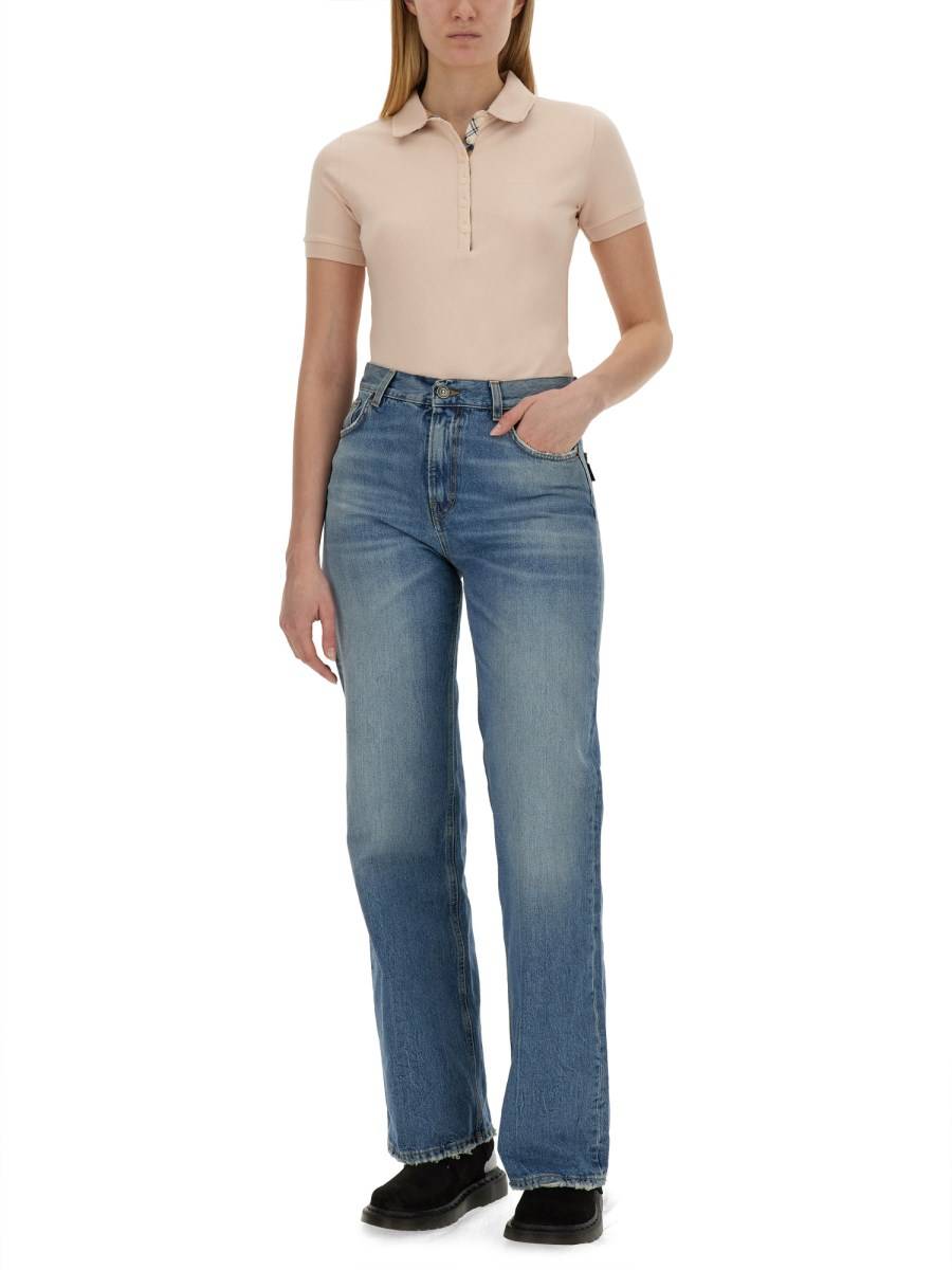 BARBOUR POLO IN PIQUÉ DI COTONE CON RICAMO LOGO