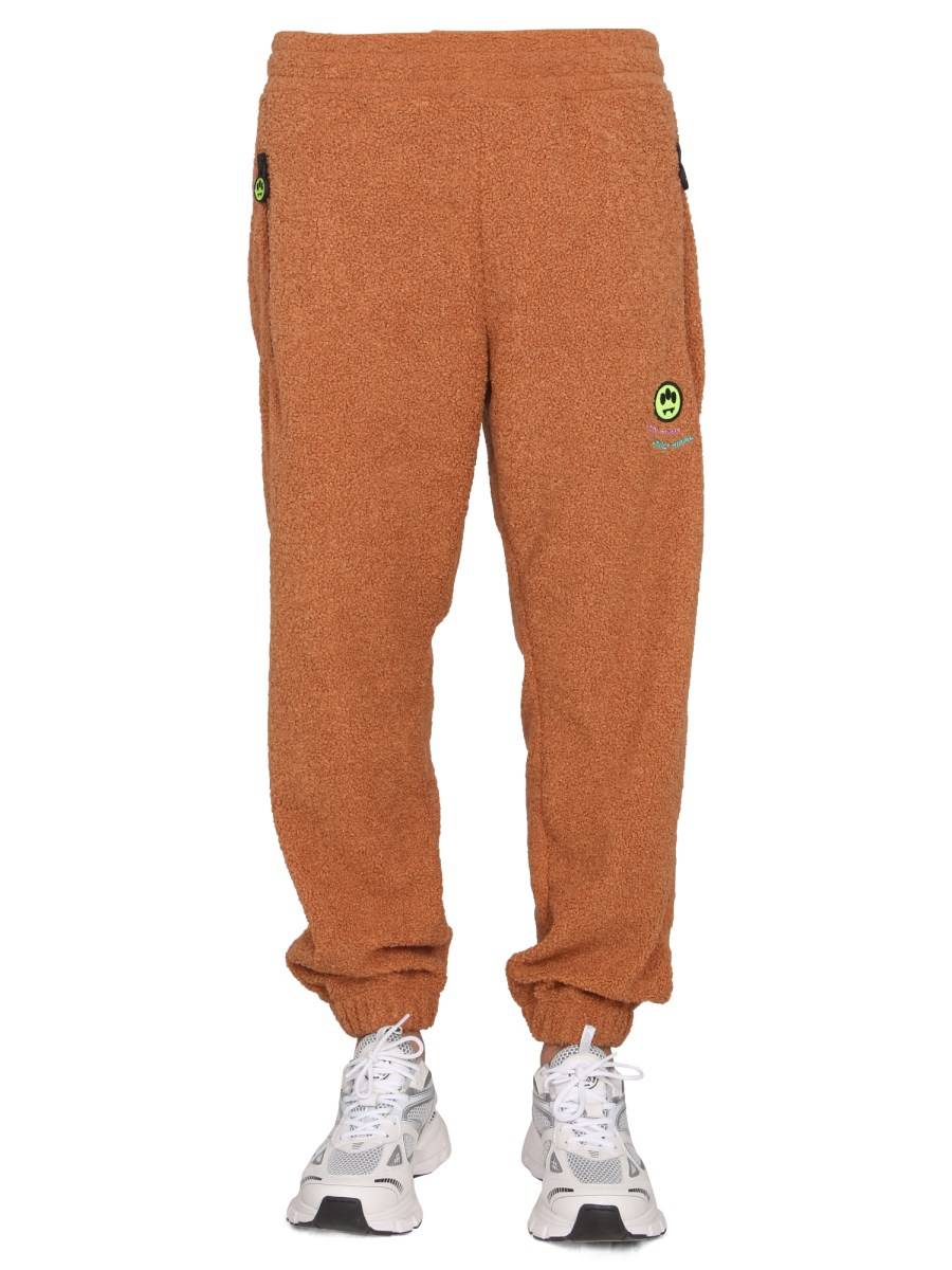 BARROW PANTALONE JOGGING TEDDY CON LOGO