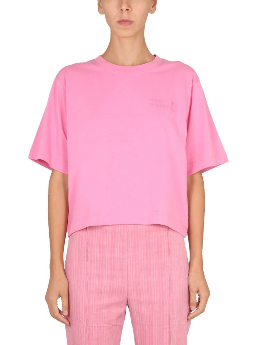 BAUM UND PFERDGARTEN T-SHIRT JIAN IN COTONE