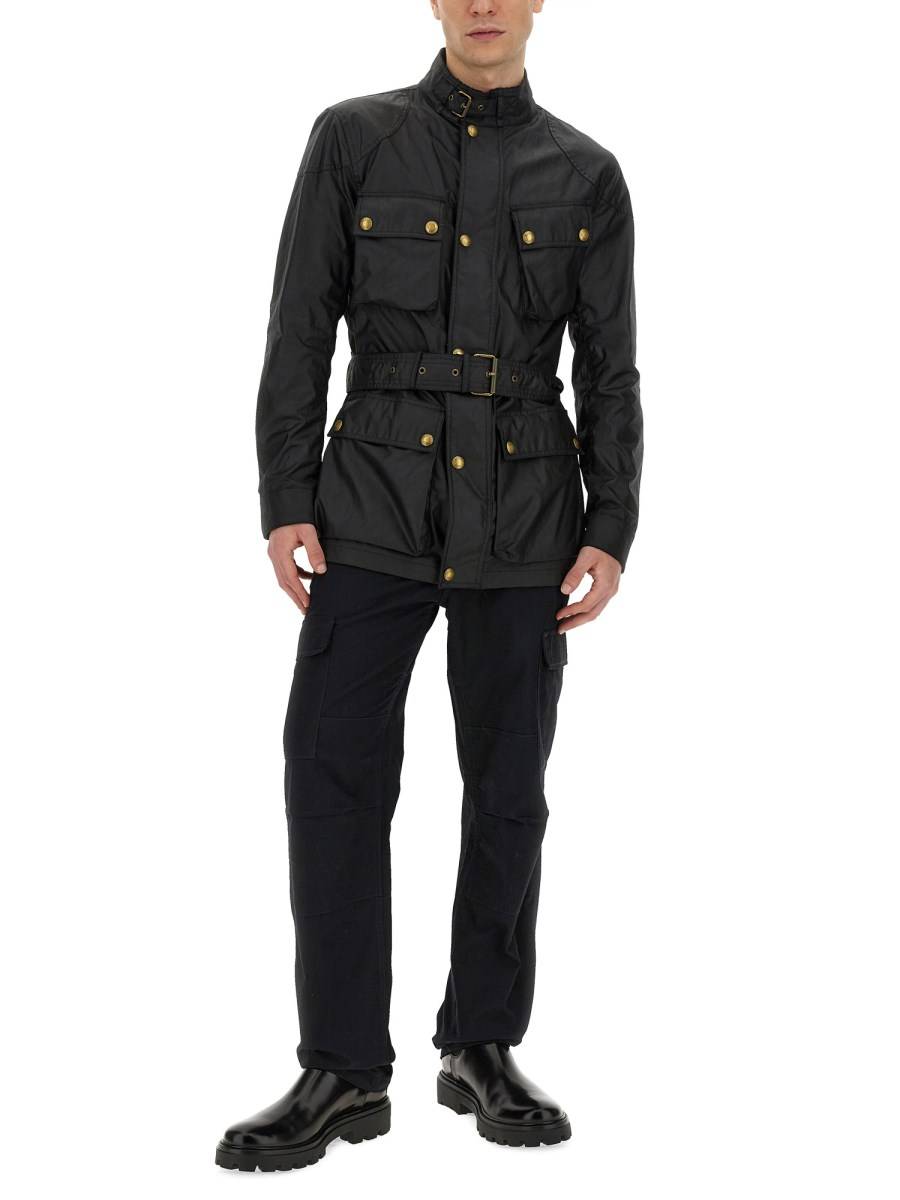 BELSTAFF GIACCA A VENTO TRIALMASTER IN COTONE