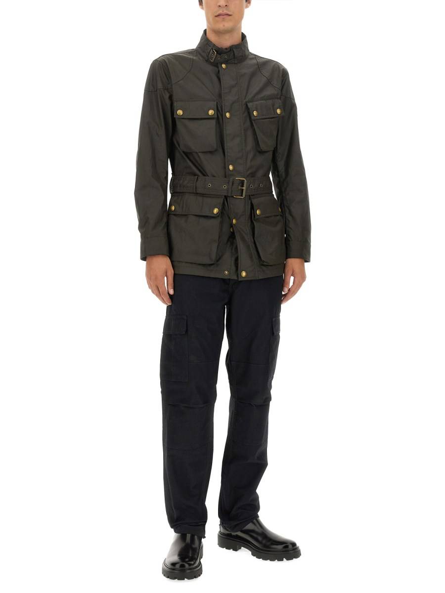 BELSTAFF GIACCA A VENTO "TRIALMASTER" IN COTONE