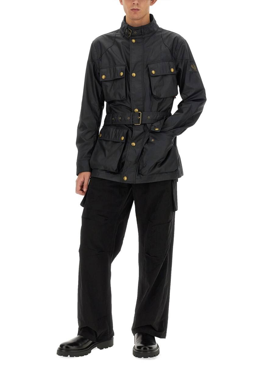 BELSTAFF GIACCA CON CINTURA