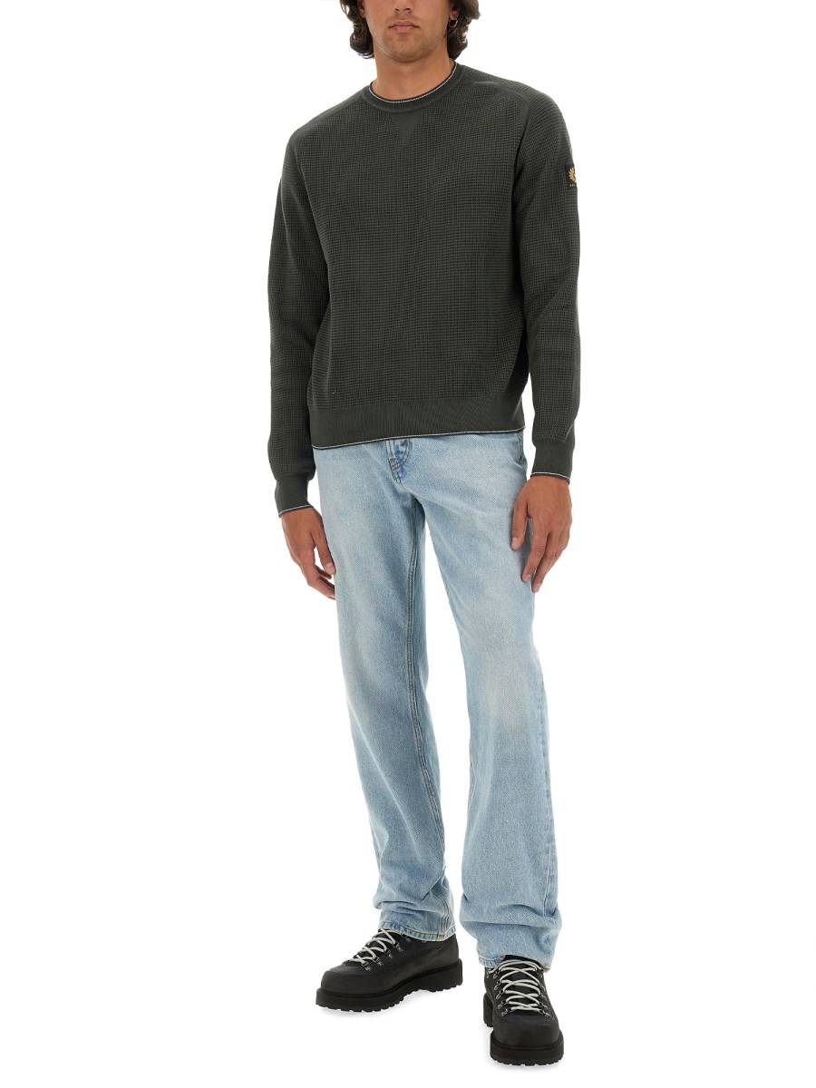 BELSTAFF MAGLIA COLE IN COTONE