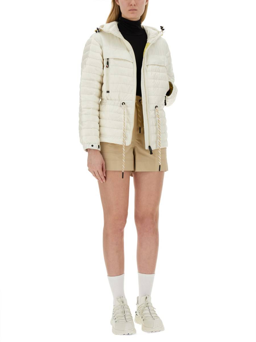 MONCLER GRENOBLE BERMUDA IN TESSUTO TECNICO CON LOGO
