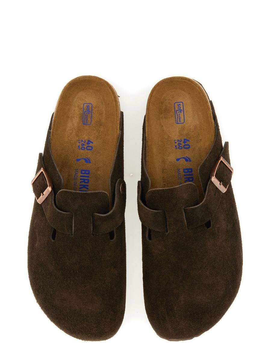 BIRKENSTOCK SABOT "BOSTON" IN SUEDE