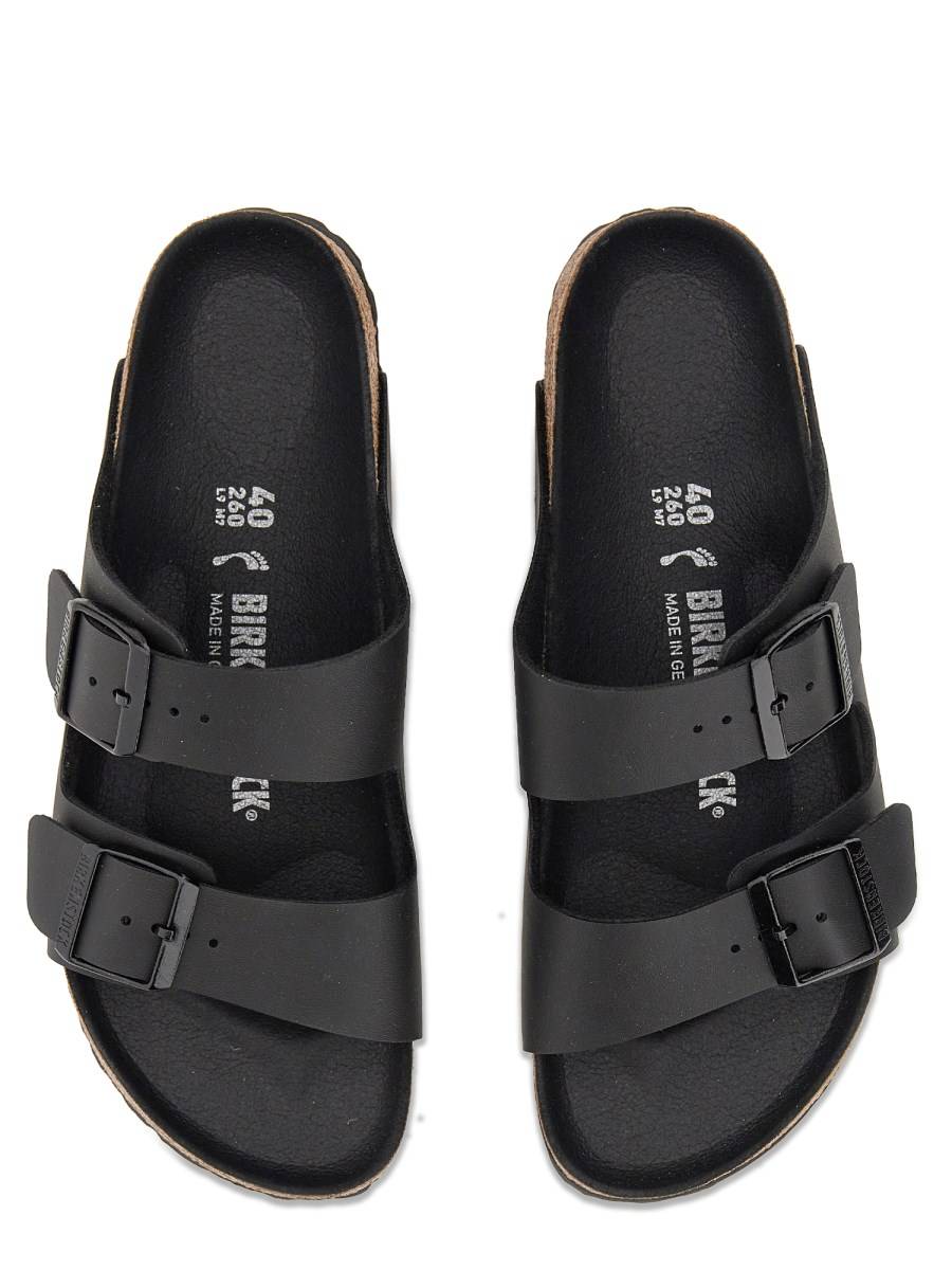 BIRKENSTOCK SANDALO ARIZONA BIRKO-FLOR IN PELLE