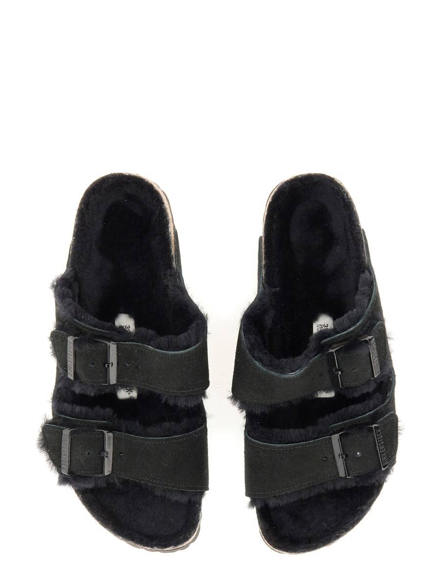BIRKENSTOCK SANDALO ARIZONA IN SHEARLING