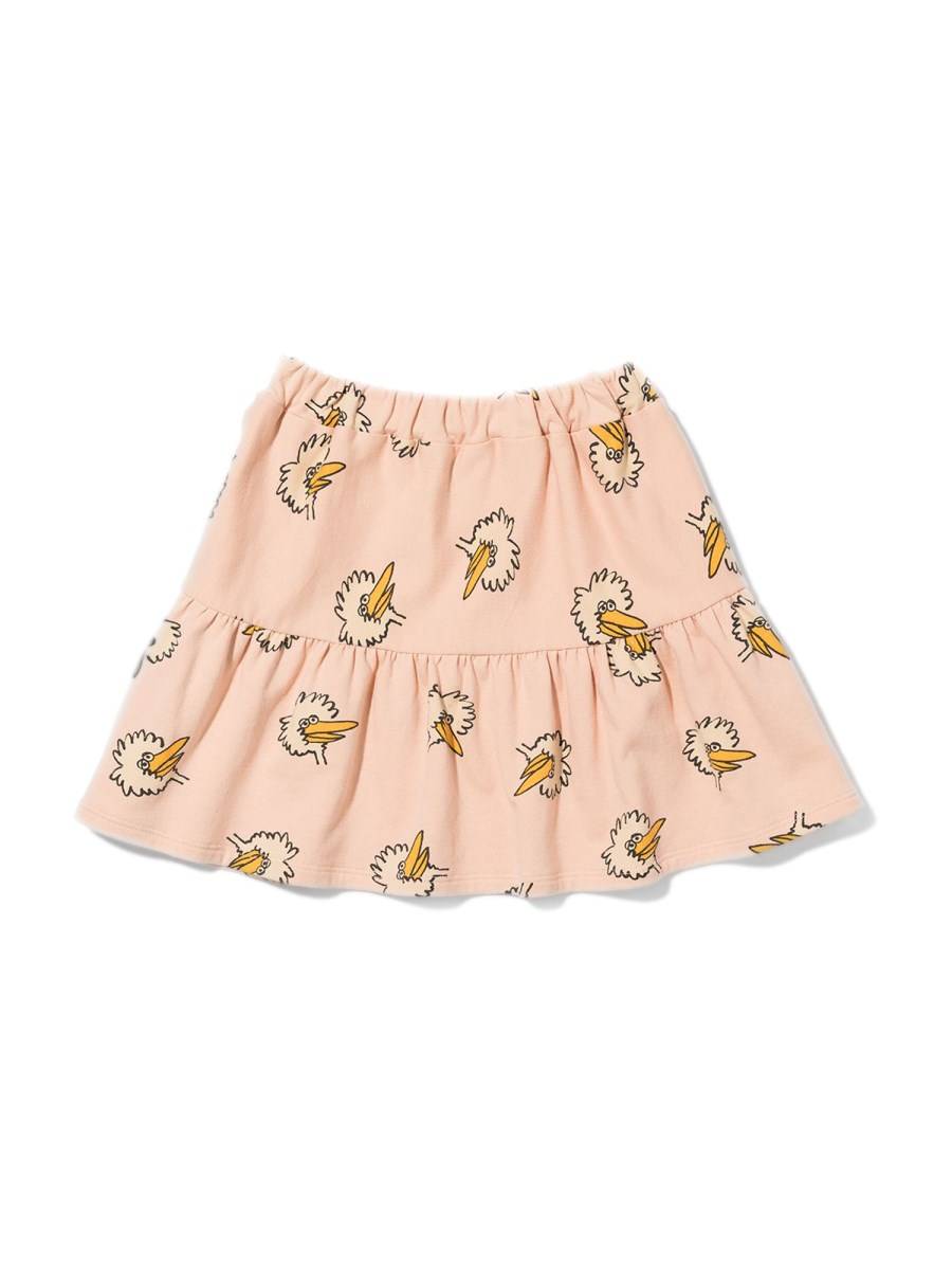 BOBO CHOSES BIRDIE ALL OVER FLEECE SKIRT