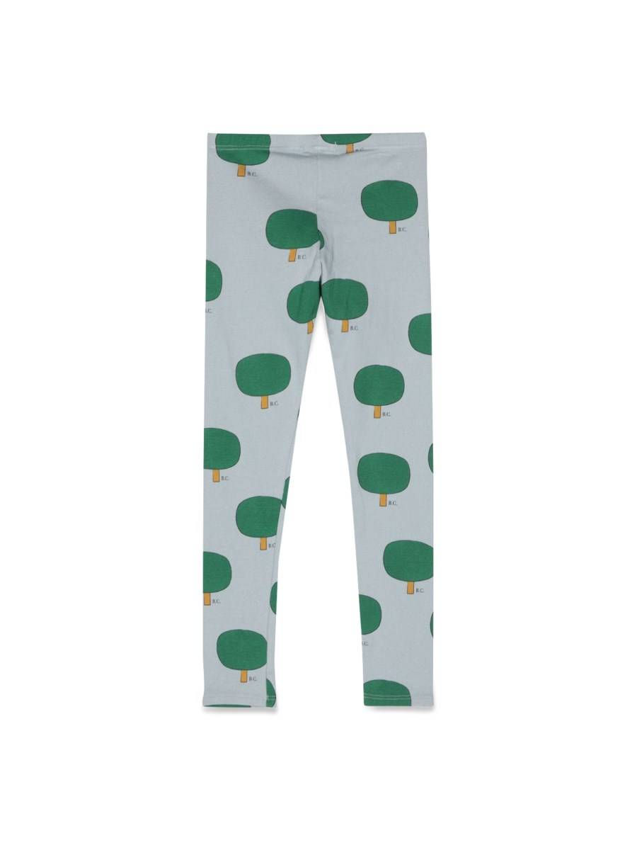 BOBO CHOSES Green Tree All Over Leggings