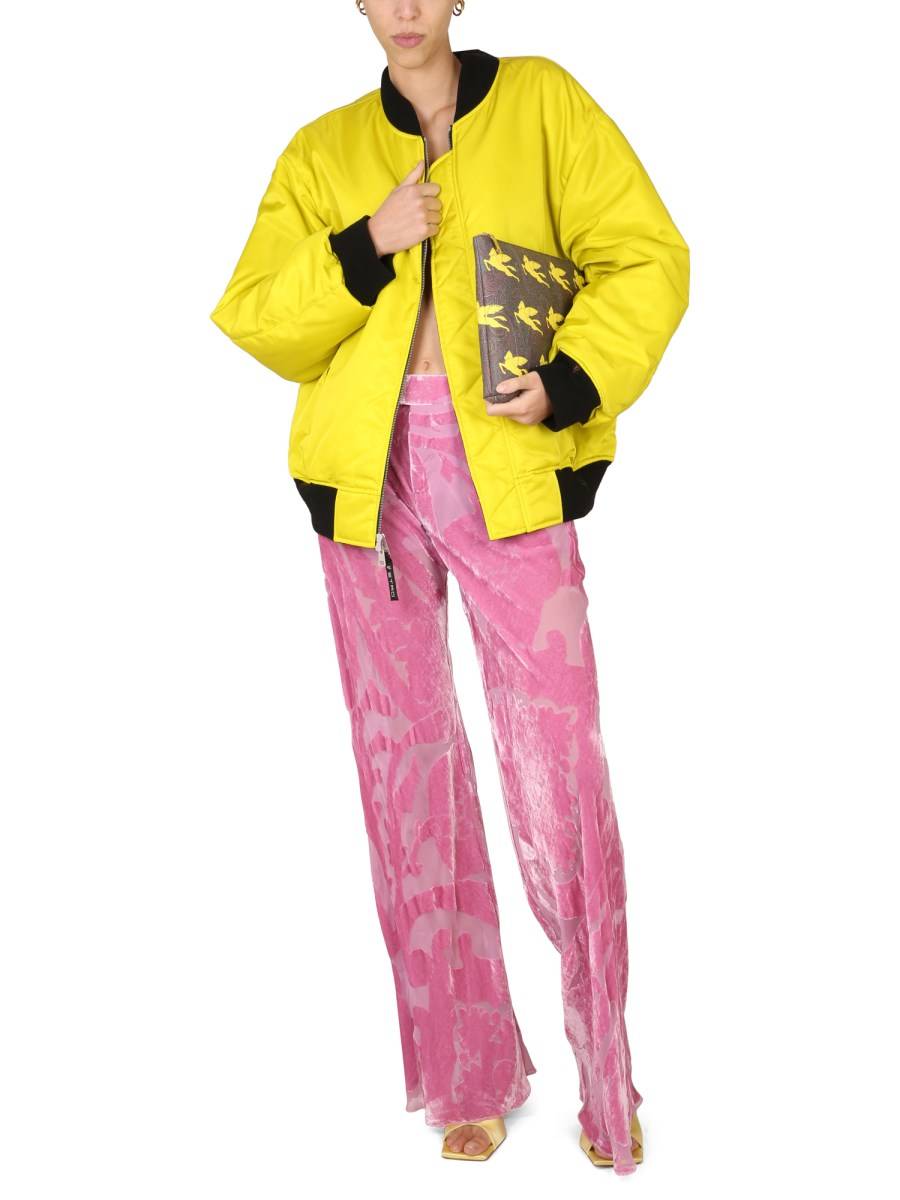 ETRO BOMBER PATCHWORK CON MOTIVI GEOMETRICI REVERSIBILE