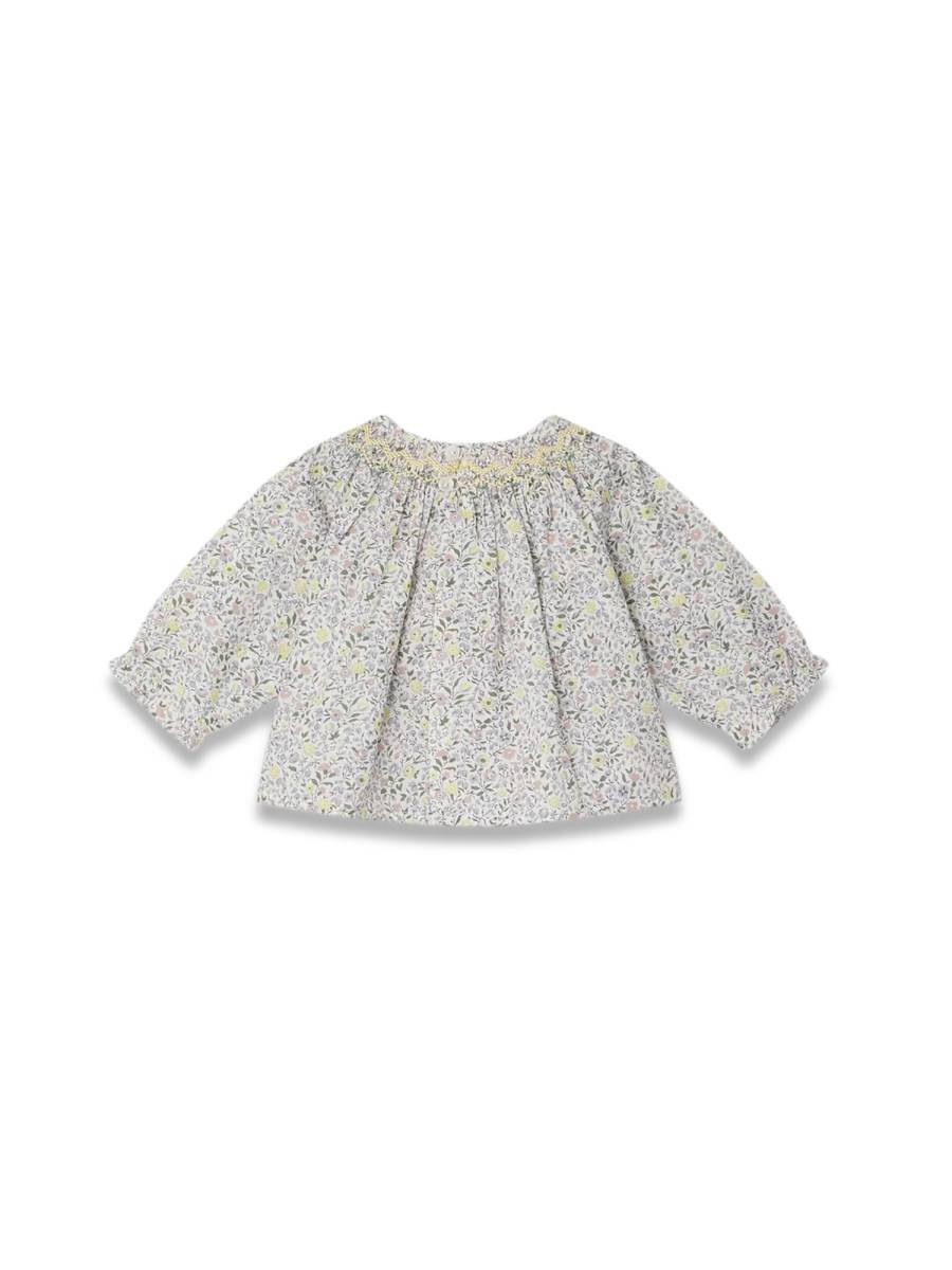 BONPOINT BLUSA SMOCKEE GRIOTTE